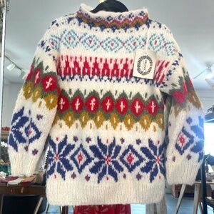Frantic Long Winter Sweater